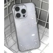 Korean Cute White Line Creative Phone Case For IPhone 17 16e 16 15 14 13 12 11 Mini Air Pro Max X XSMax 7 8 Plus Soft Back Cover