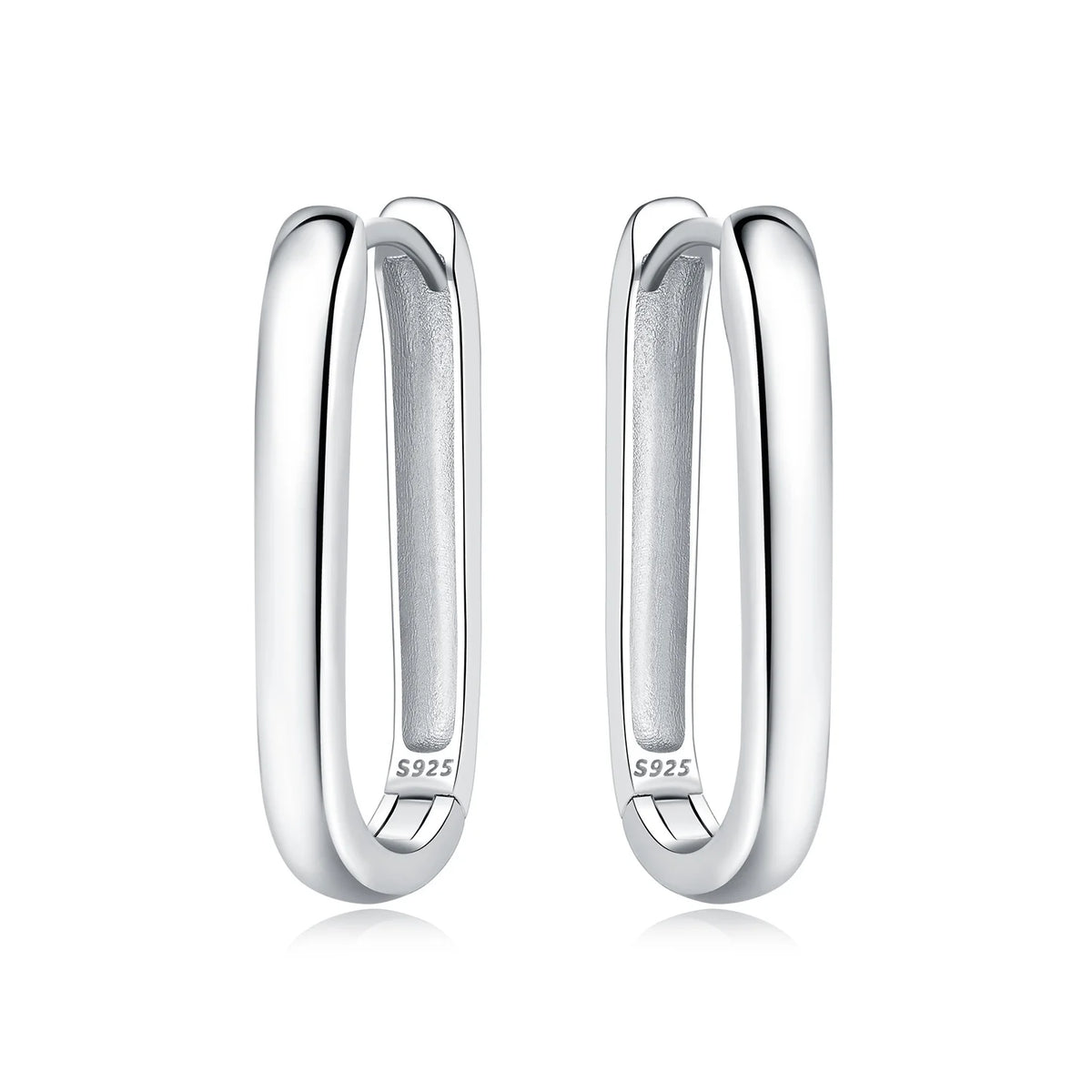925 Sterling Silver Needle Iris Flower Hoop Earrings for Women Original Elegant Versatile Jewelry Birthday Party Fine Gift 2026