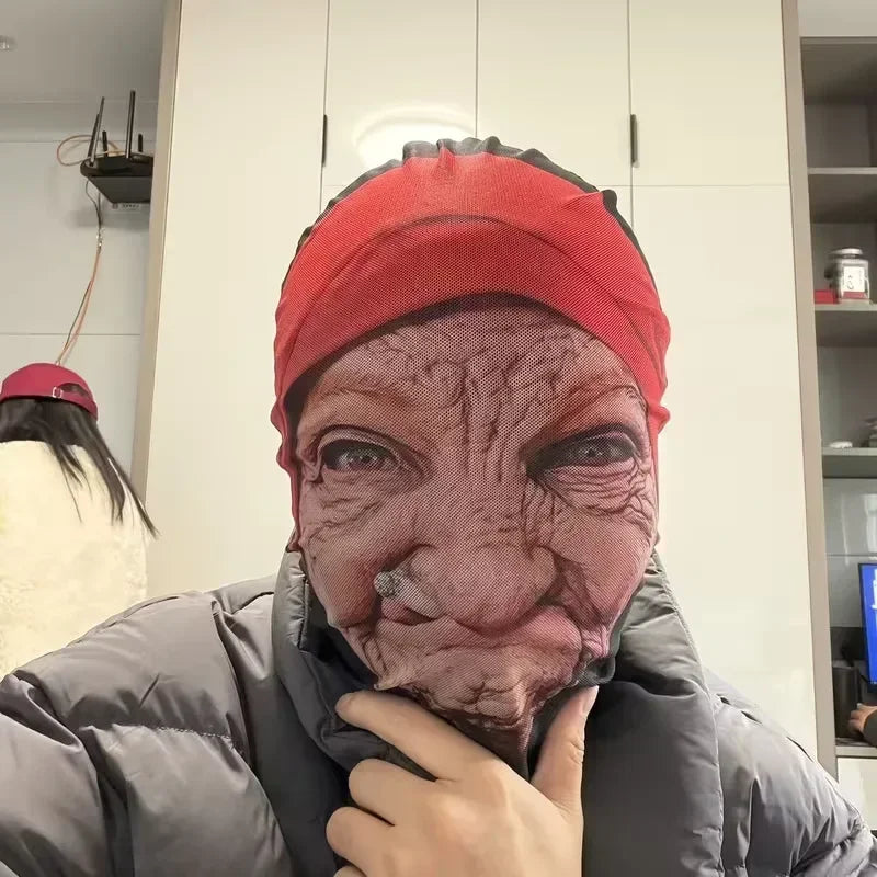 2026 Halloween Mask for Cosplay Role Play Masquerade Costumes Dress Up Celebrity Realistic Face Masks Balaclava Headgear