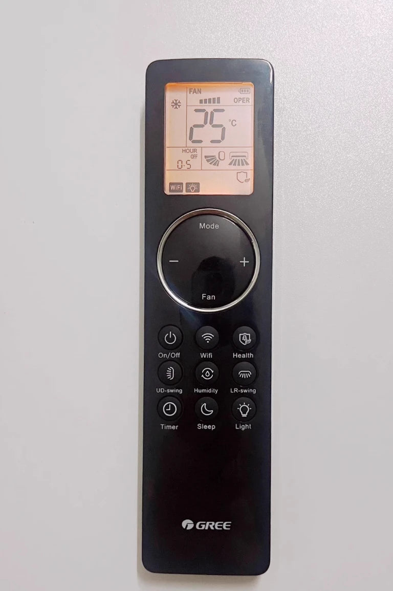 Gree's Brand New Original Remote Control with Various English Versions, Compatible with Both Split and Cabinet Machines