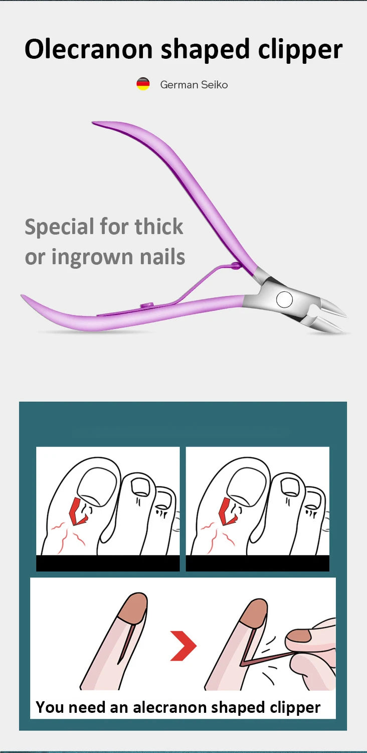 Professional Manicure Set 12/16 Pcs Full Function Kit Stainless Steel Pedicure Sets With Leather Portable Case Idea Gift