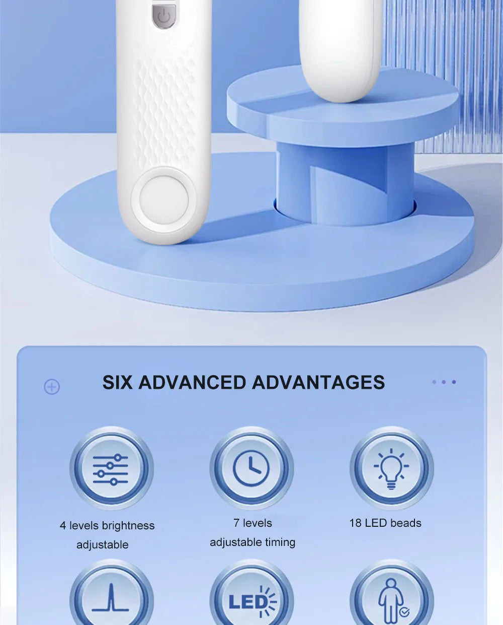 650nm+808nm Handheld Face Body Red Light Infrared Beauty Device Skin Rejuvenation Muscle Joint Body Fatigue Relief Health Care