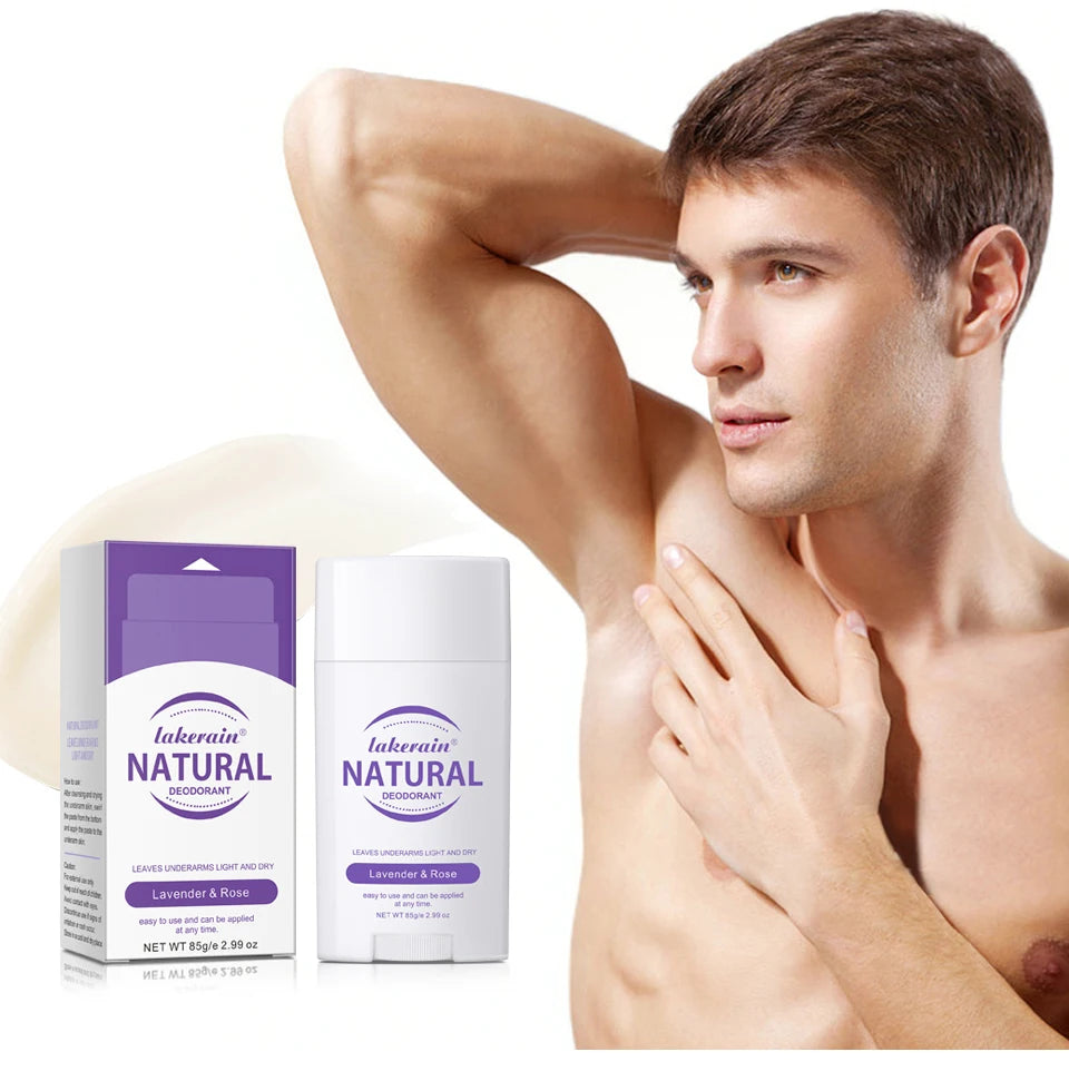 Solid Deodorant Stick Solid Perfume Balm Long-lasting Fresh Fragrance Deodorant Stick for Woman and Man Makeup