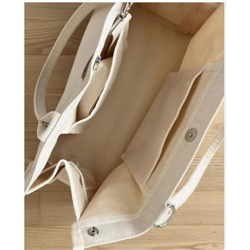 Large Capacity Mommy Bag Baby Diaper Bags Newborn Nappy Feeding Bottle Canvas Storage Pouch Fashion Mom Handbags Stroller Bag