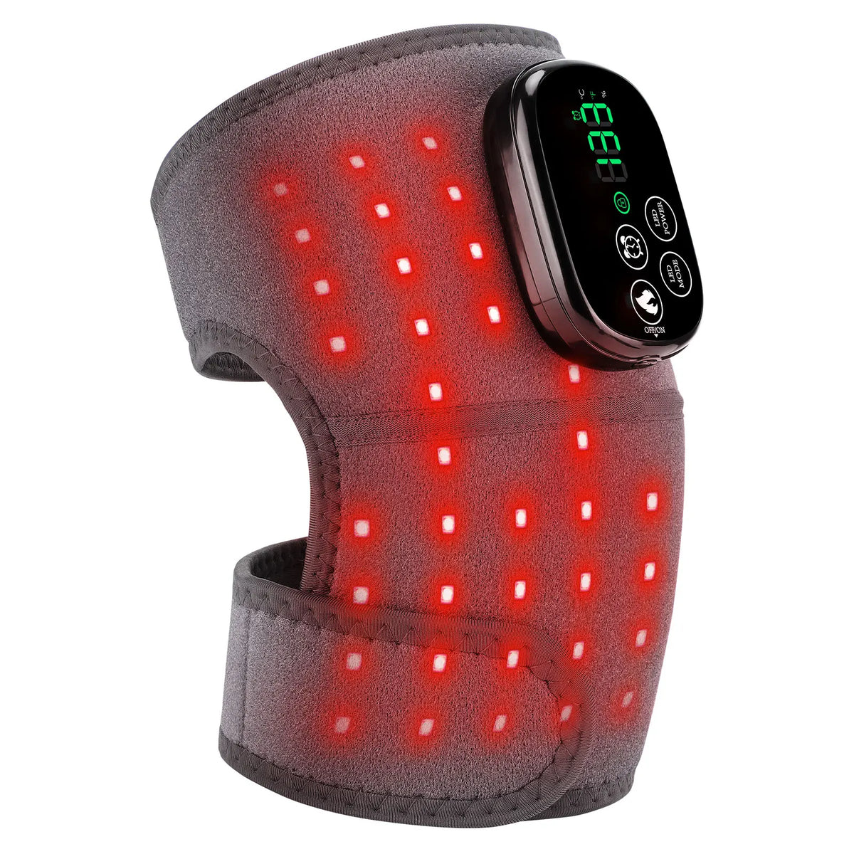 Multifunctional Shoulder/Knee Support Belt 660 and 850nm Red Light Shoulder Heating Vibration Massage Wrap Pad Warm Brace