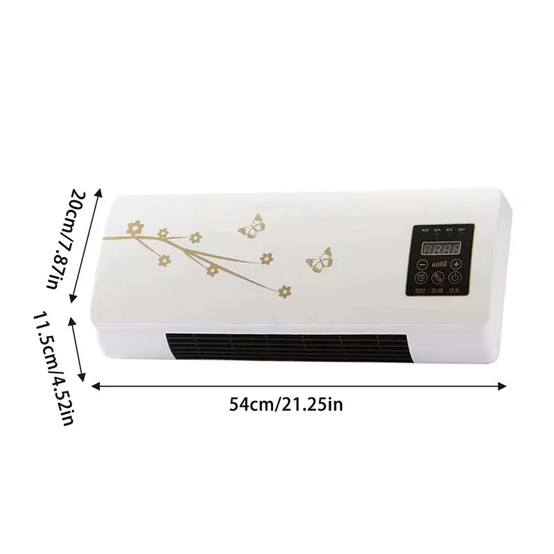 Wall-mounted Air Conditioner Fan and Heater RV Air Conditioner Fan Heater Combo Split Portable Ductless Air Conditioner