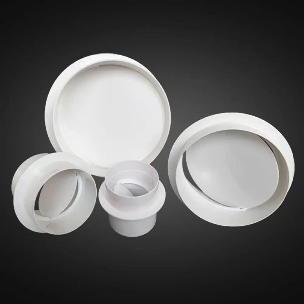 Range Hood Check Valve Backdraft Damper Flue Damper Air Duct Check Pipe Draft Blocker Ventilation Check Valve Pipe Check Valve