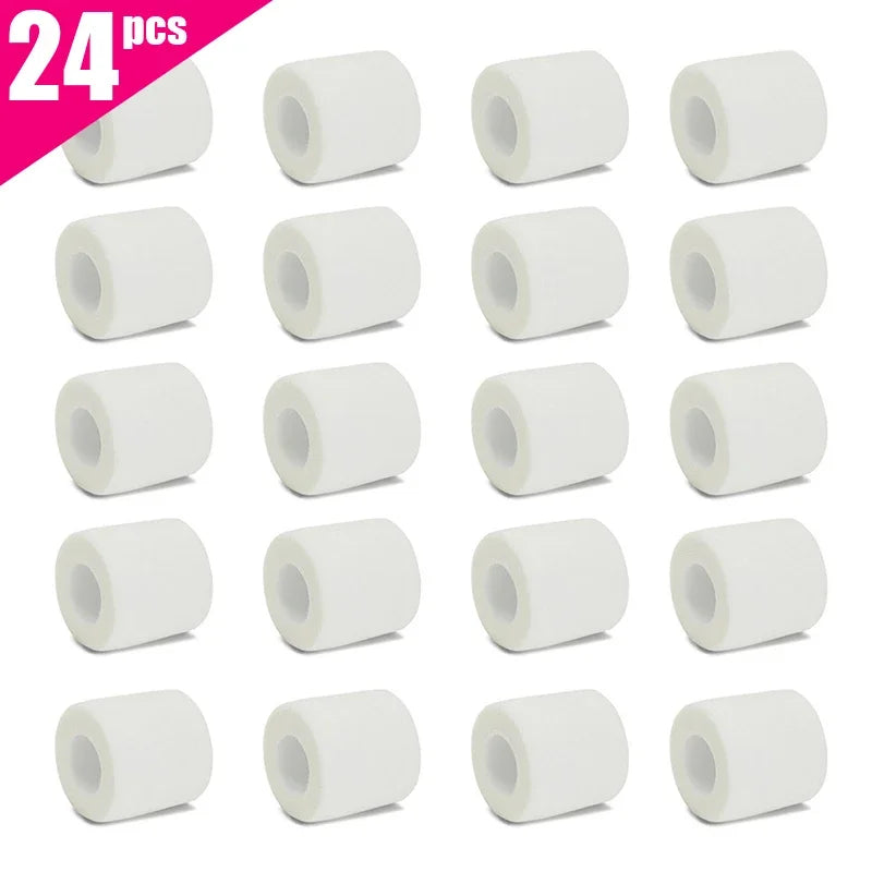 6/12/24pcs Self Adhesive Bandage Wrap, Cohesive Bandage Wrap for Sport & Athletic, Breathable Vet Wrap for Wounds