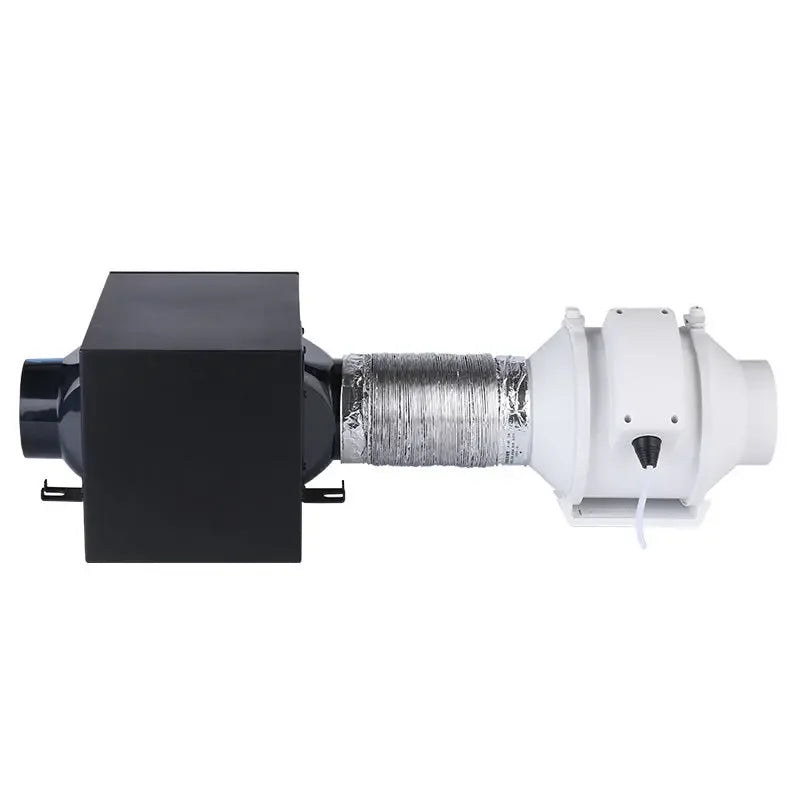 2026 Fresh Air Intake Inline Filter Box With Pre-filter, Activated Carbon and HEPA filter For HVAC System to Intake Fresh Air