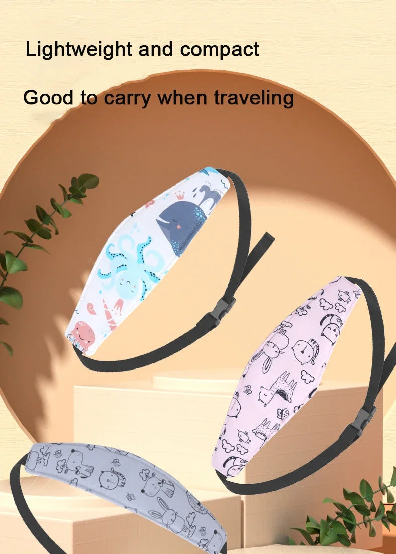 Infant Baby Car Seat Head Support Children Belt Fastening Belt Adjustable Boy Girl Sleep Positioner Baby Saftey Pillows