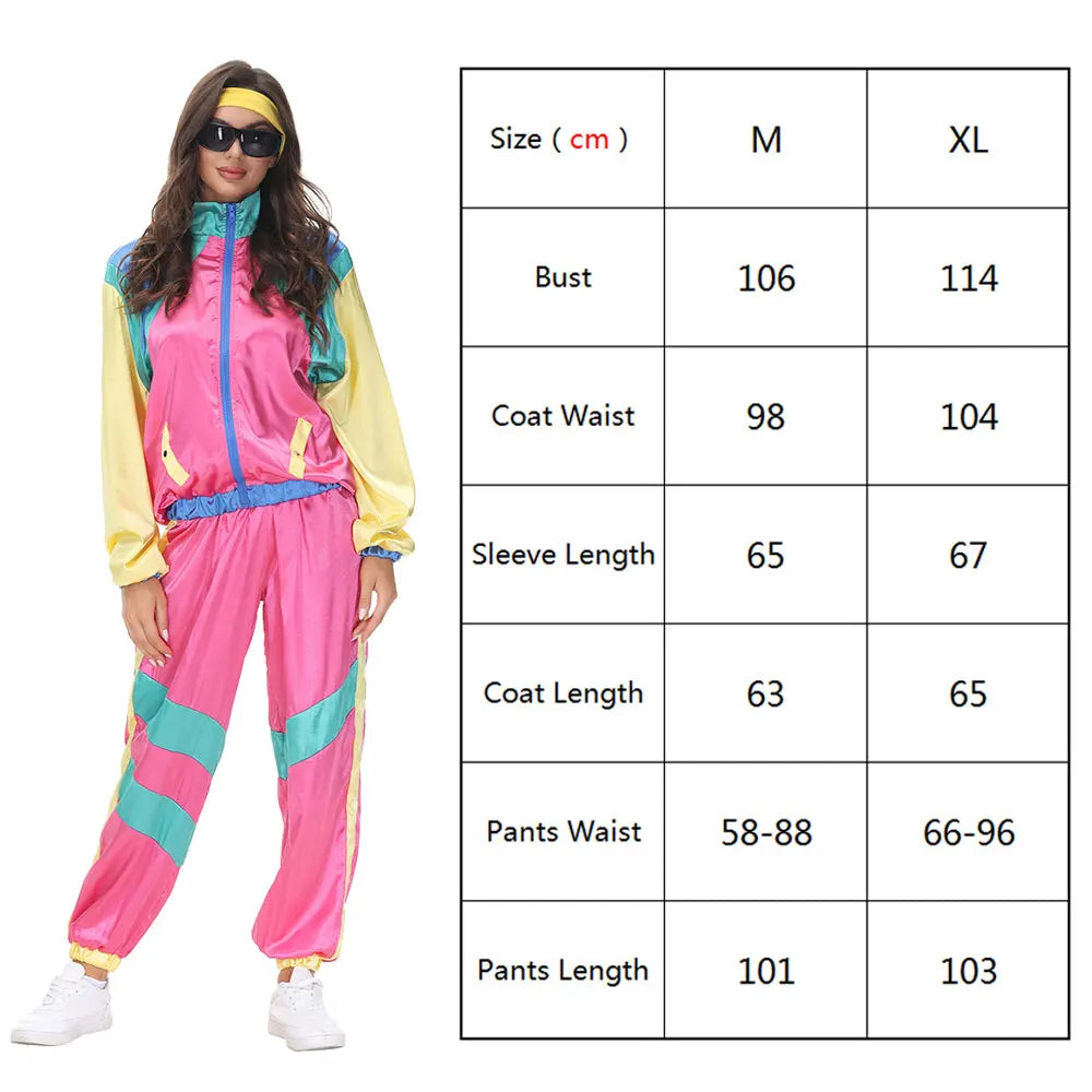 Halloween Couples Hippie Costumes for Women Male Vintage 70s 80s Rock Disco Cosplay Outfits Hip Hop Disco Hippie Costume