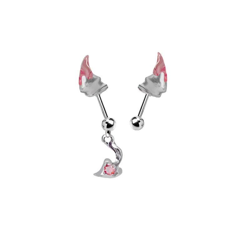MASW Original Design Cool Trend Asymmetry Earrings For Women 2025 Trend New Fashion Jewelry Personality Hot Sale Accessories