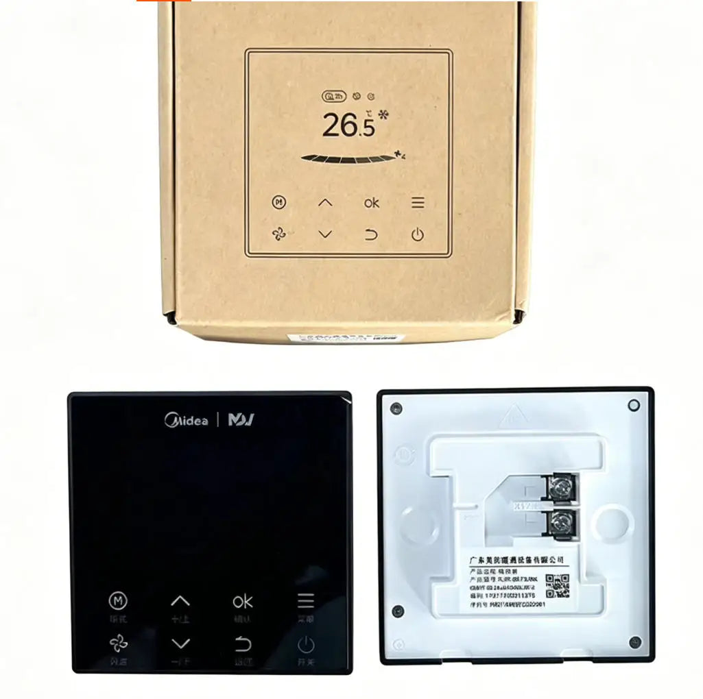 New Midea remote control supports TR V8 color screen remote controller WDC3-86T wifi 17317100008676 KJR-86S KJR-86T5/BK wifi