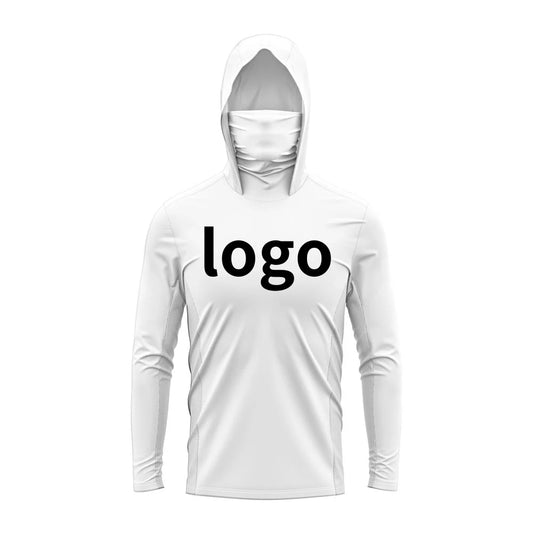 Custom Personalization Men Hood Fishing Shirt long sleeve fishing t shirt uv protection Fishing Apparel