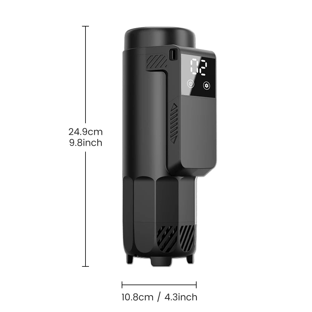 Portable Insulin Cooler with LCD Display USB Rechargeable Medicine Fridge for Travel Home Car Compact Pill Box with Precise