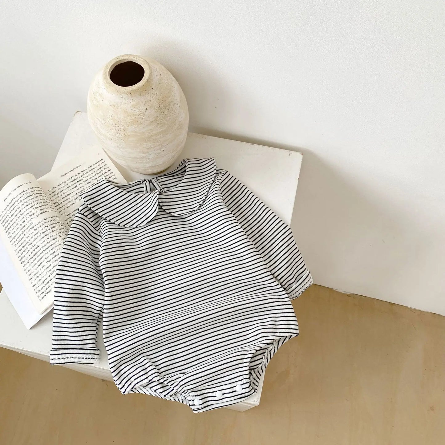 Insautumn baby baby collar bottoming romper clothes baby children Long Sleeve romper cotton fabric is soft and comfortable