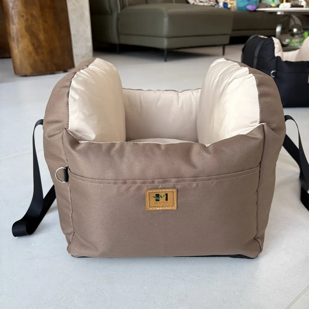 Pet Dog Car Seat Cover Safety Waterproof Puppy Nest Mat Cat Carrier Soft Comfort Travel Dog Car Seat Bed Washable Pet Carrier