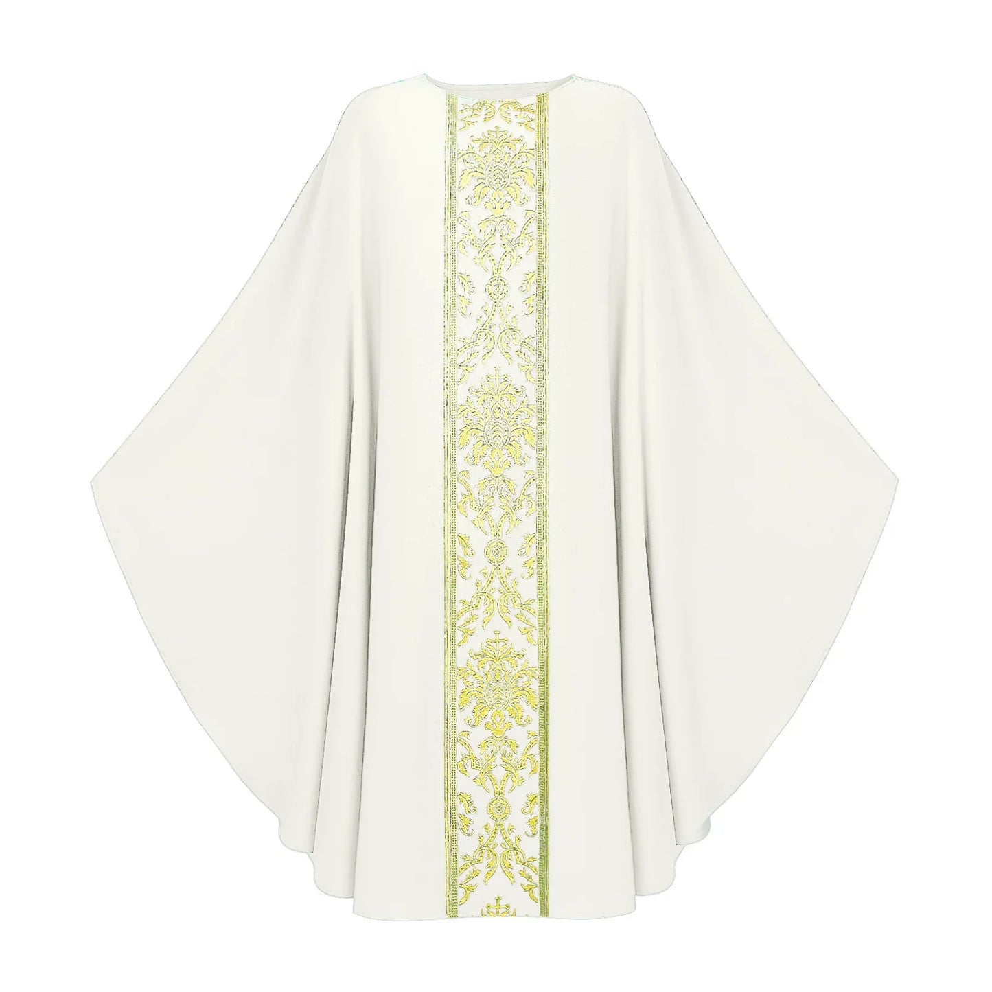 Halloween Priest Religious Robe Cosplay Costume Costume Robe Chasuble Priest Vintage Baggy Robe Gown Cape Party Outfit for Adult