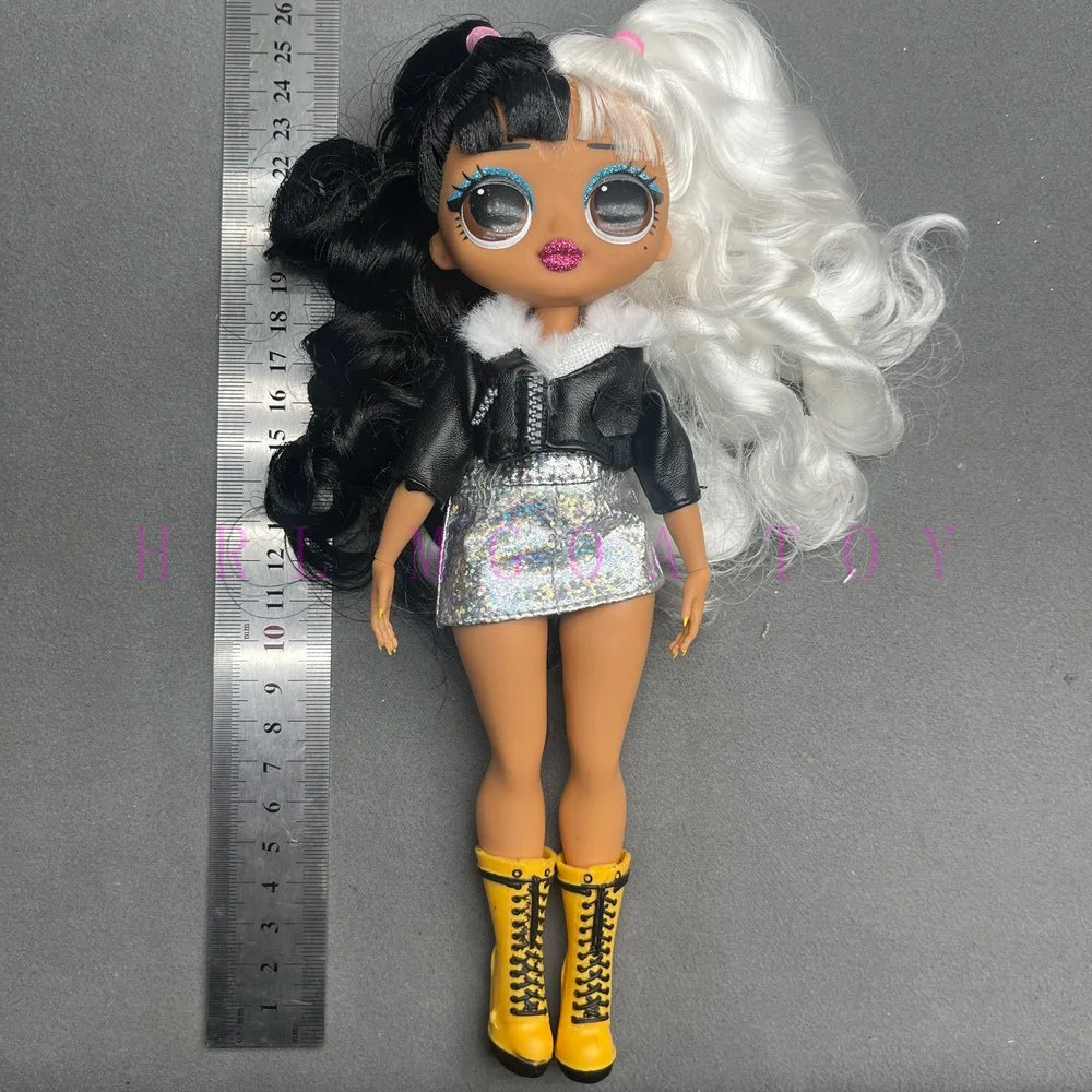 Original 24cm OMG multi-style big sister fashion dressup girl DIY holiday gift doll toy