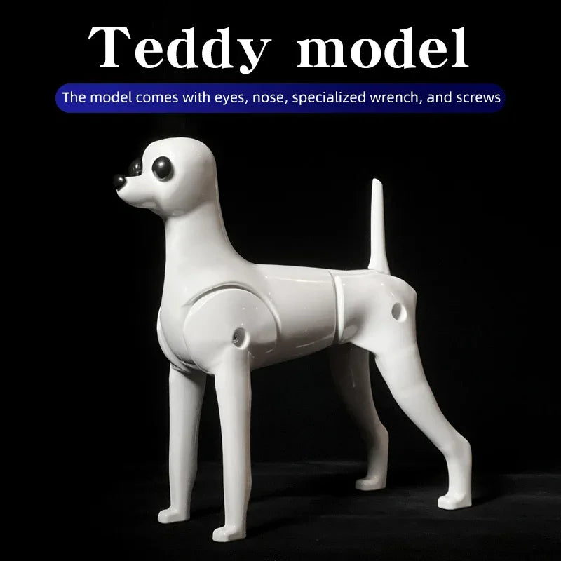 Teddy Dog Pet Simulation Hair Pet Beauty Hair Beauty Whole Body Skeleton Model Pet Simulation Hair For Grooming Practice