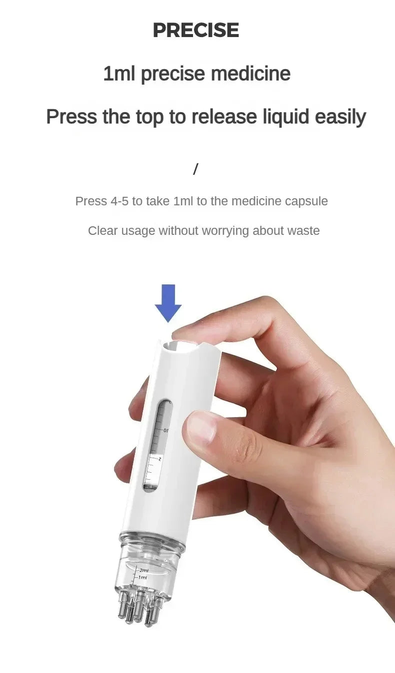 Portable Scalp Medicine Applicator Oil Liquid Guiding Massager Anti Hair Loss Scalp Scalp Applicator Liquid Comb Anti Hair Loss