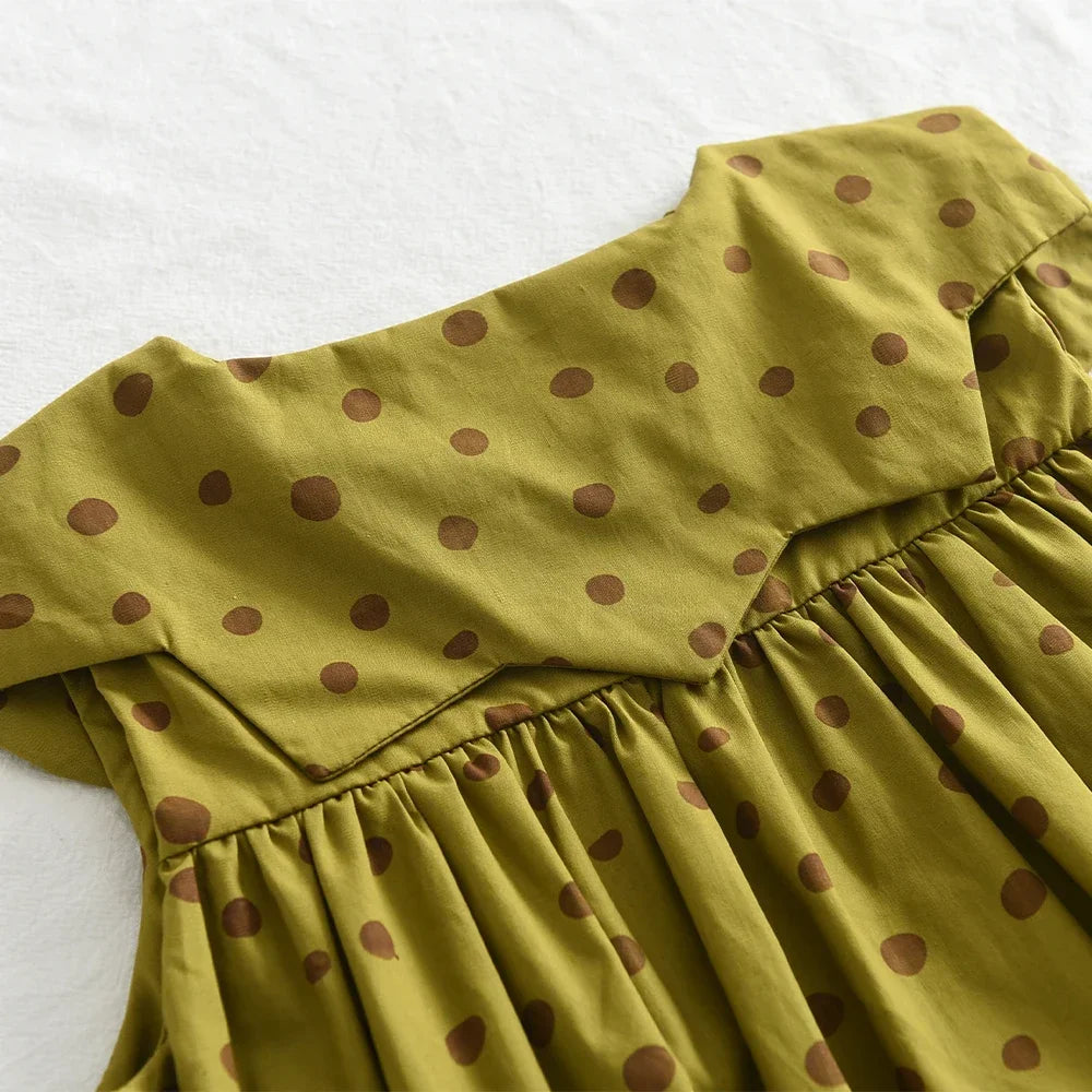 Bear Leader Girls Korean Fashion Dresses Female Baby Summer Clothes Fresh and Cute Flowers In The Paragraph Princess Dress
