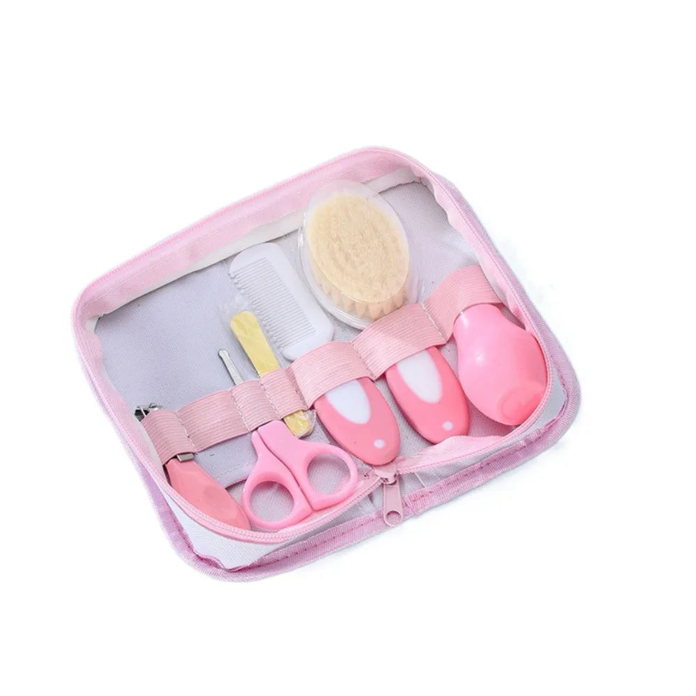Multifunction Head Comb Baby Care Kit Nail Clipper Sharpener Nursery Care Set Tool Package Brush Newborn Cleaning Supplies Baby