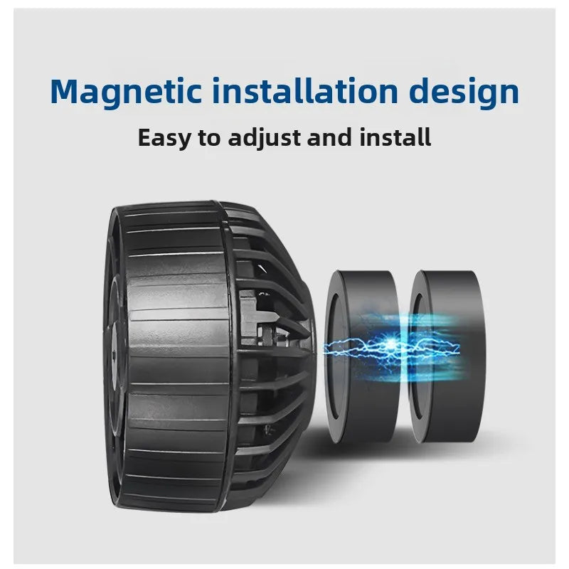 Jebao jecod fish tank wave pump ELW coral cylinder aquarium intelligent WIFI wave pump oxygen-enhancing bottom blower
