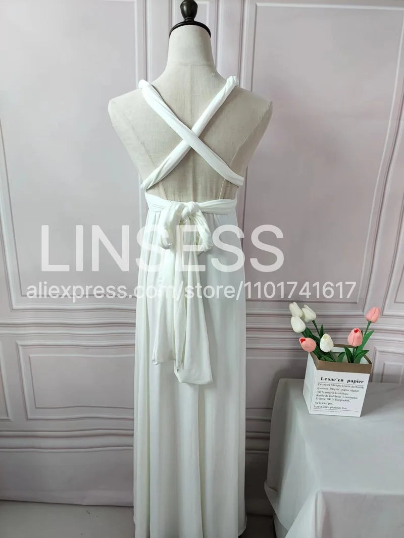 Multiway Maxi Dress Bridesmaid Dress Infinity Cocktail Dress Floor Length Bridesmaid Dress Maxi Dress for Bridesmaid Gifts