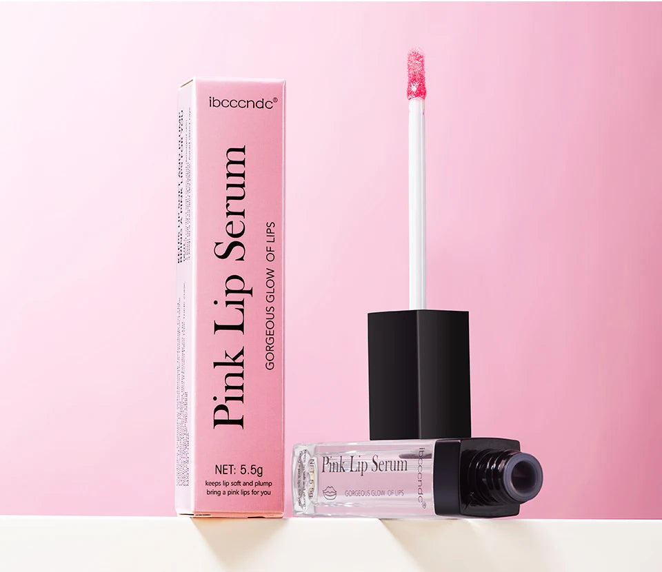 ibcccndc Pink Lip Serum Lotion Moisturizes Moisturizes And Plump Lips Removes Dead Skin Pink Lip Essence Brightener Use Of  Face