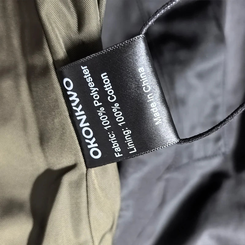2026 Autumn Winter New American Retro Sleeveless Cargo Vest with Oil Wax Men's Multi-pockets Casual Heavyweight Waterproof Coat