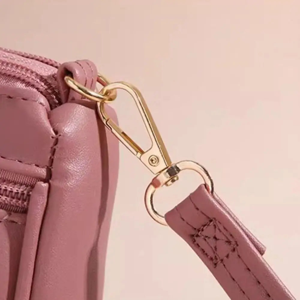 PU Leather PU Leather Crossbody Bags Large Capacity Carrying Female Shoulder Bag Multifunctional Portable Luxury Women Handbags