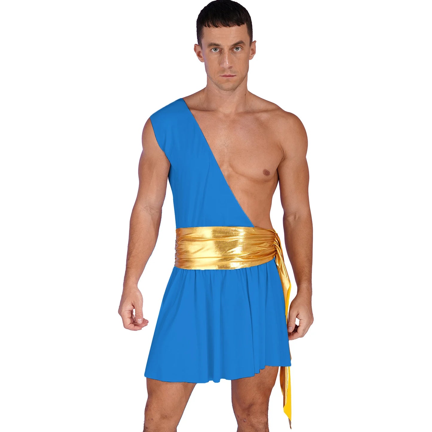 Halloween Adult Cosplay Complete Set Ancient Greek God Gladiator Clothing Mythical Prince Aladin Party Performance Costume