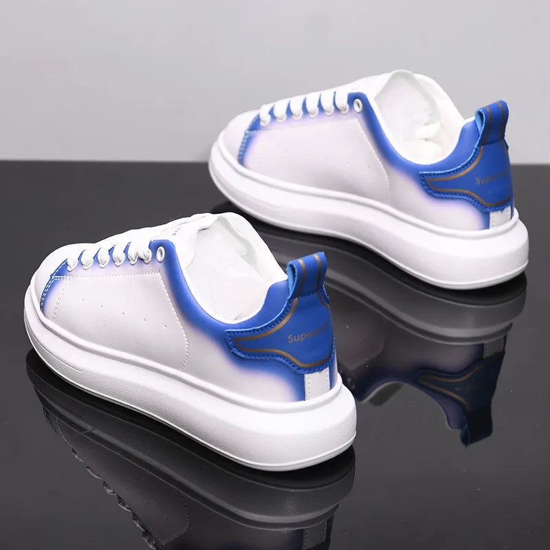 New Luxury Design Sneakers For Men Fashion White Board-shoe Soft Women Walking Shoes Running Shoes Couples Sneakers Tennis shoes