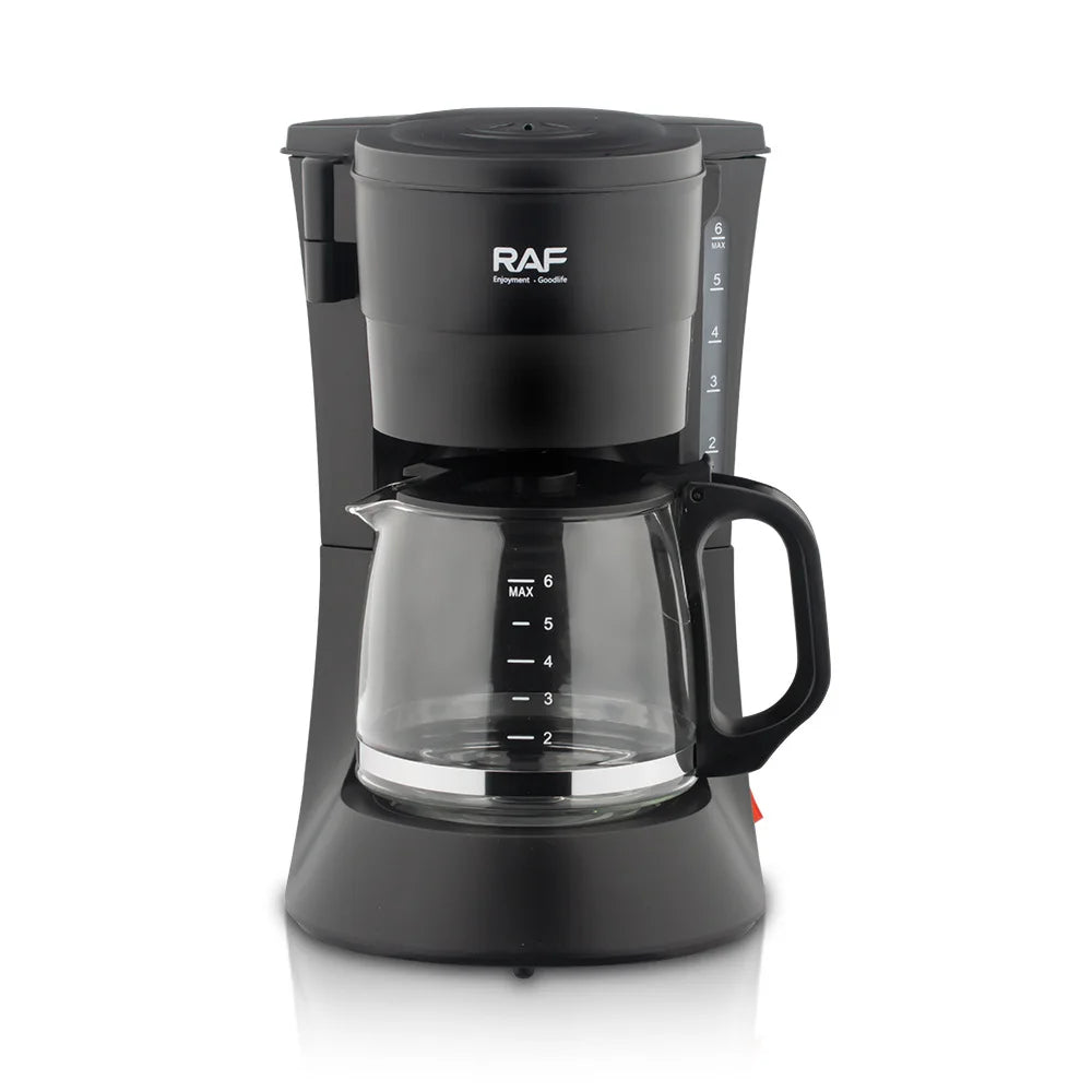 Electric Dirp Coffee Machine 600W Automatic American Drip Type, 600ML Coffee Machine American Milk Tea Machine Coffee Pot