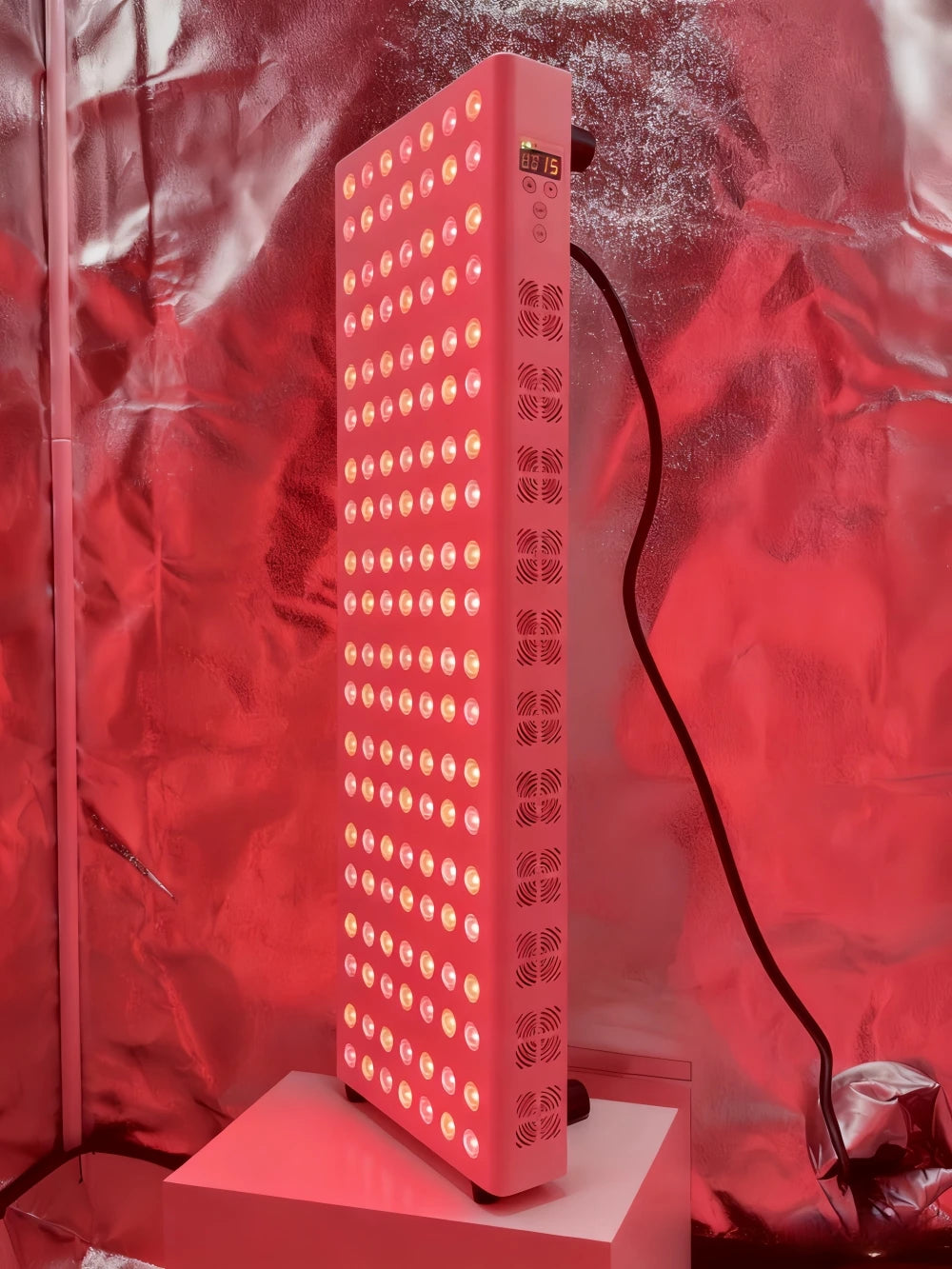 660nm 850nm Dual Chips Timing Led Red Light Therapy Panel Lamp Near Infrared Therapy Light LED Beauty Devices for Face and Body