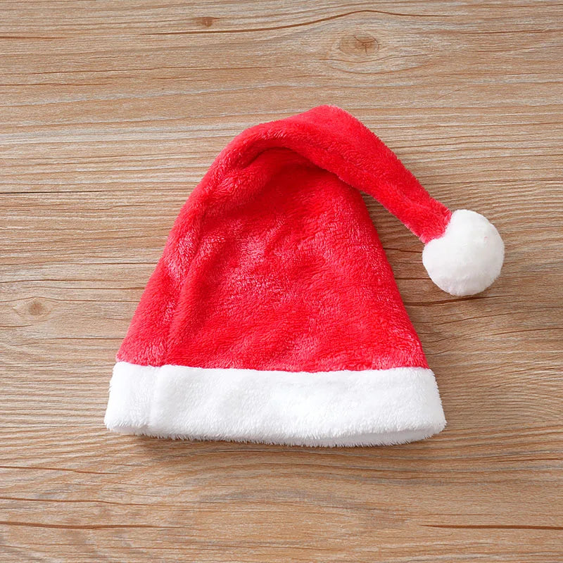 Newborn Baby Romper 3pcs Winter Christmas red Clothes + Hat comfort long sleeve Unisex Baby Bodysuits 0-18M Boy Girl Clothes