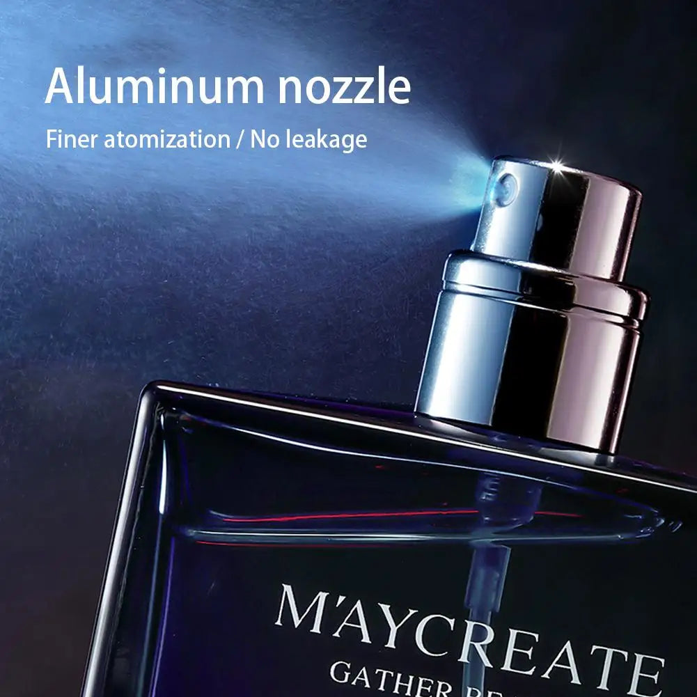 55ml Men's Cologne Perfume Spray Gu Long, Woody Long-lasting Fresh Charm Light Fragrance Floral Fragrance