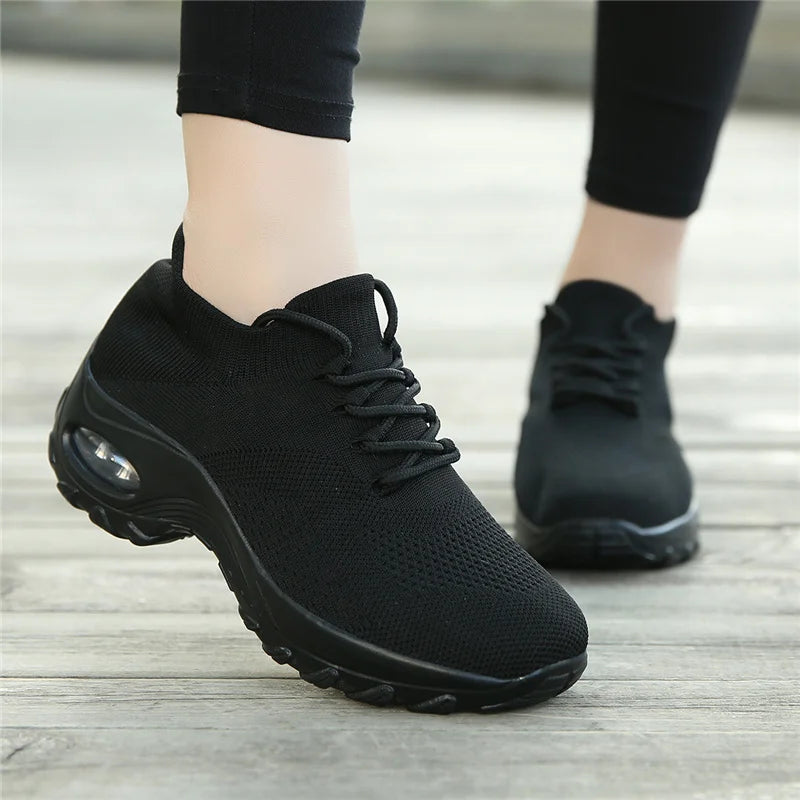 MAEDEF Women Shoes Athletic Sneaker Breathable Non Slip Women Walking Shoes Tennis Sports Casual Walking Shoes Woman Sneakers