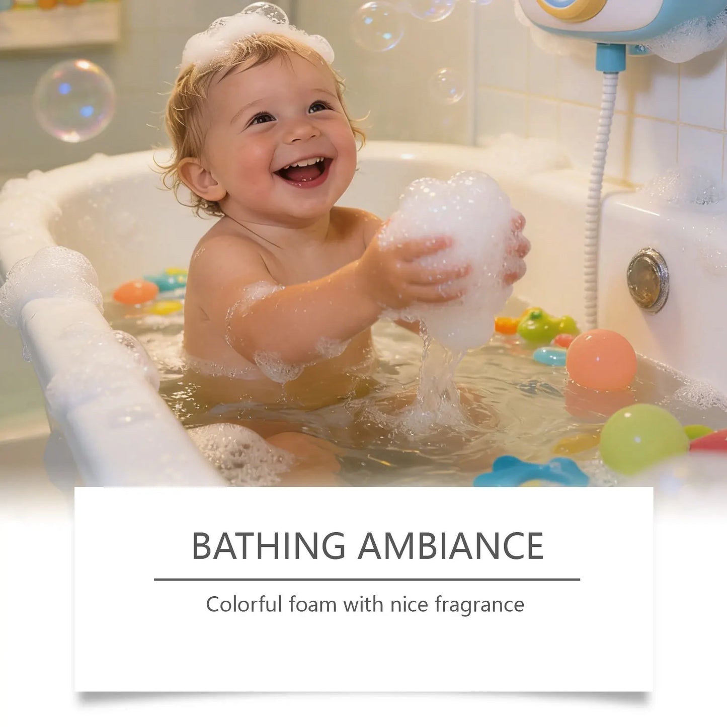Kid Bath Bombs Inside Hidden Surprise Gentle Cleanse Colorful Rich Bubble Funny Relaxing Kid Bath Toys Children Shower Gift Set