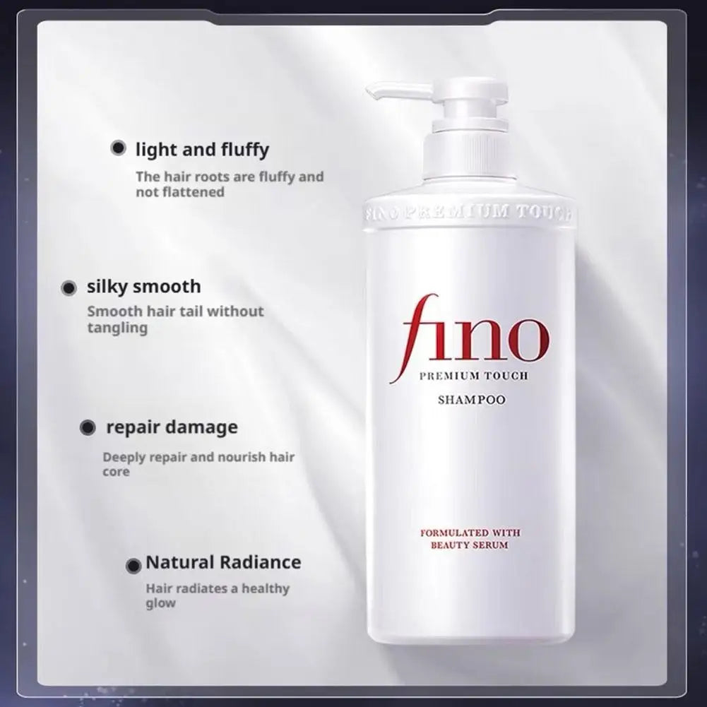 NEW Fino Hair Shampoo Conditioner Hair Mask For Oil Control Volumizing Smoothing Repairing Damaged Frizzy Hair Soften Hair Care