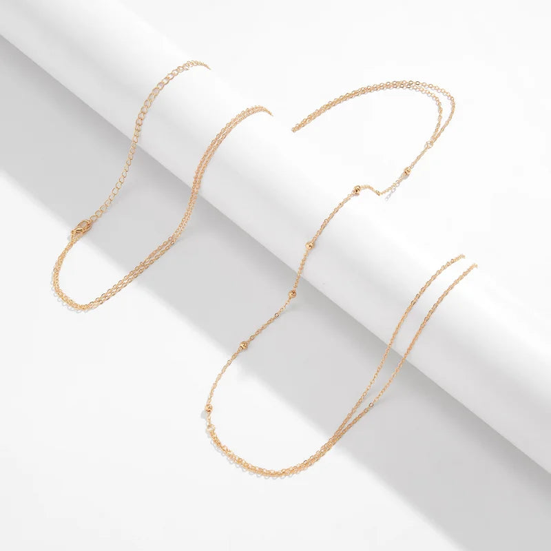 Simple Cross Chest Breast Belly Body Chain Necklace for Women Female Wedding Sexy Ball Boho Body Jewelry Prom Party Accessories