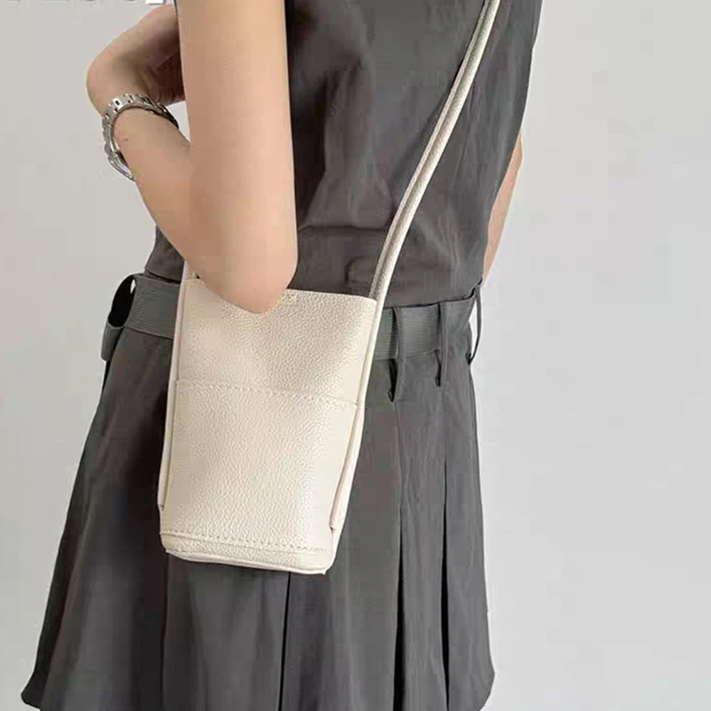 Luxury Design PU Leather Phone Bag Custom Letters Woman Cross Body Bag Fashion Travel Lady Engraving Shoulder Bags Wallet Pouch