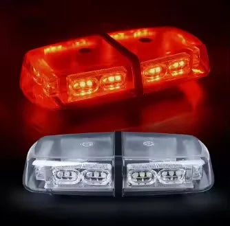 12V 60W LED Car Emergenecy Warning Flashing Lights Super Bright Amber Hazard Magnetic Beacon Lights Traffic Safety Alarm Sign