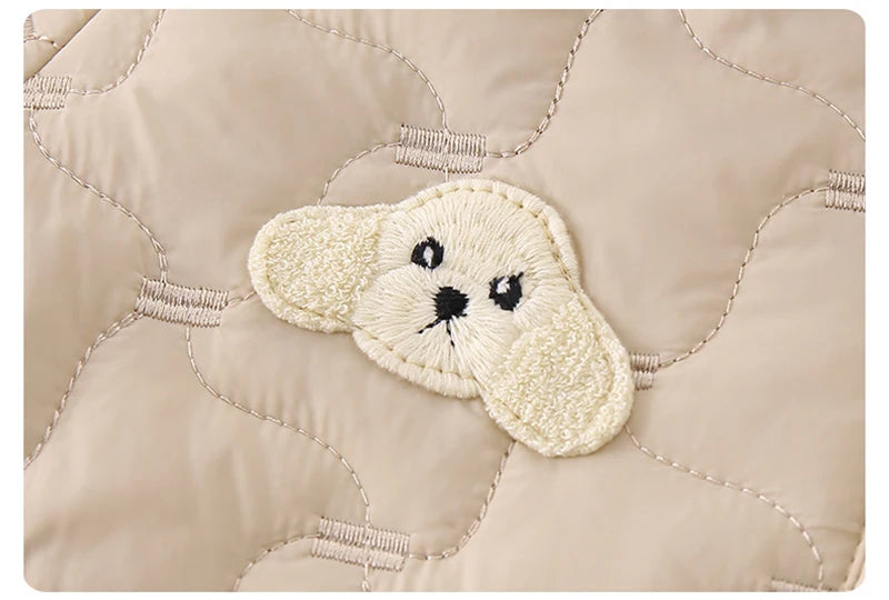 Autumn Winter Baby Clothes 0-2Y Newborn Thick Jumpsuit Boys Fur Lining Warm Romper Toddler Girls Cute Hooded Outdoor Clothing