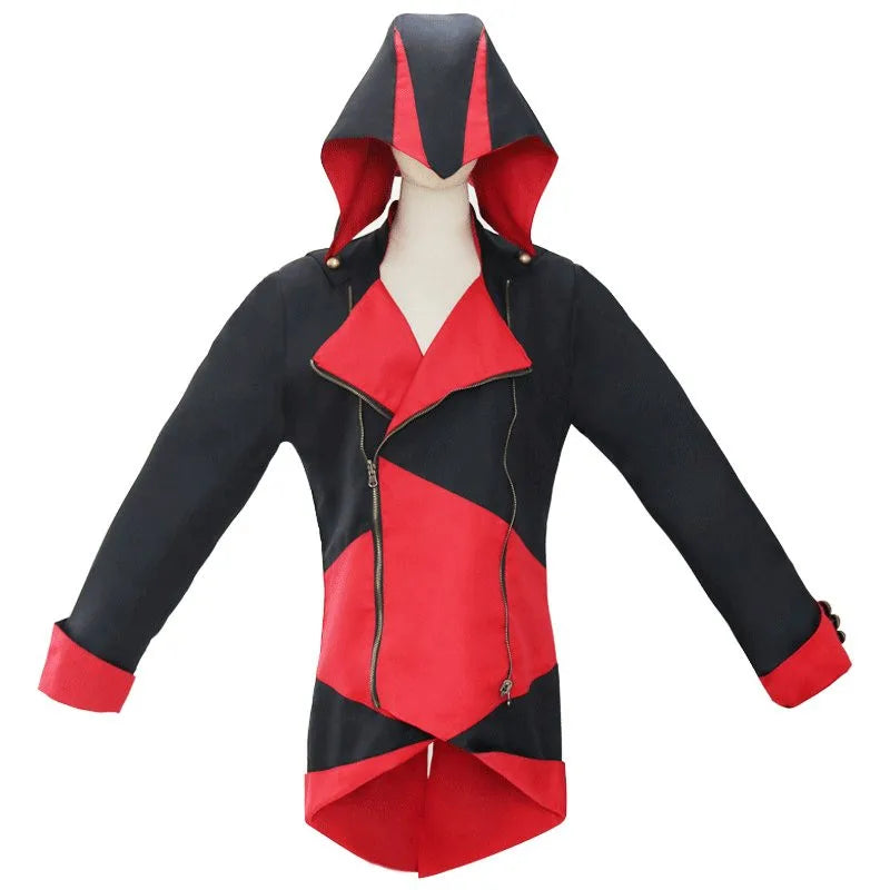 Halloween Steampunk Clothes Cosplay Movie&tv Costume Adult Men Dress Up Party Streetwear Hoodie Jacket Outwear Coats Hoodies