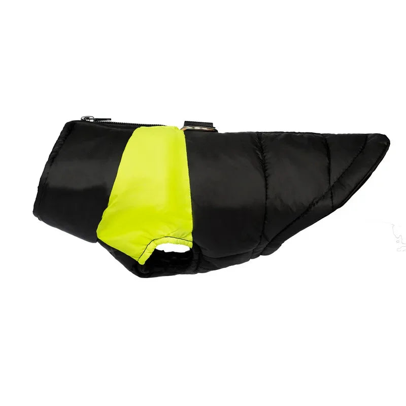 Warm Dog Coats Vest, Waterproof Dogs Jacket Fleece Pet Winter Cold Weather Coat Dogs Cozy Snow Jackets Outfits for Dogs Puppy