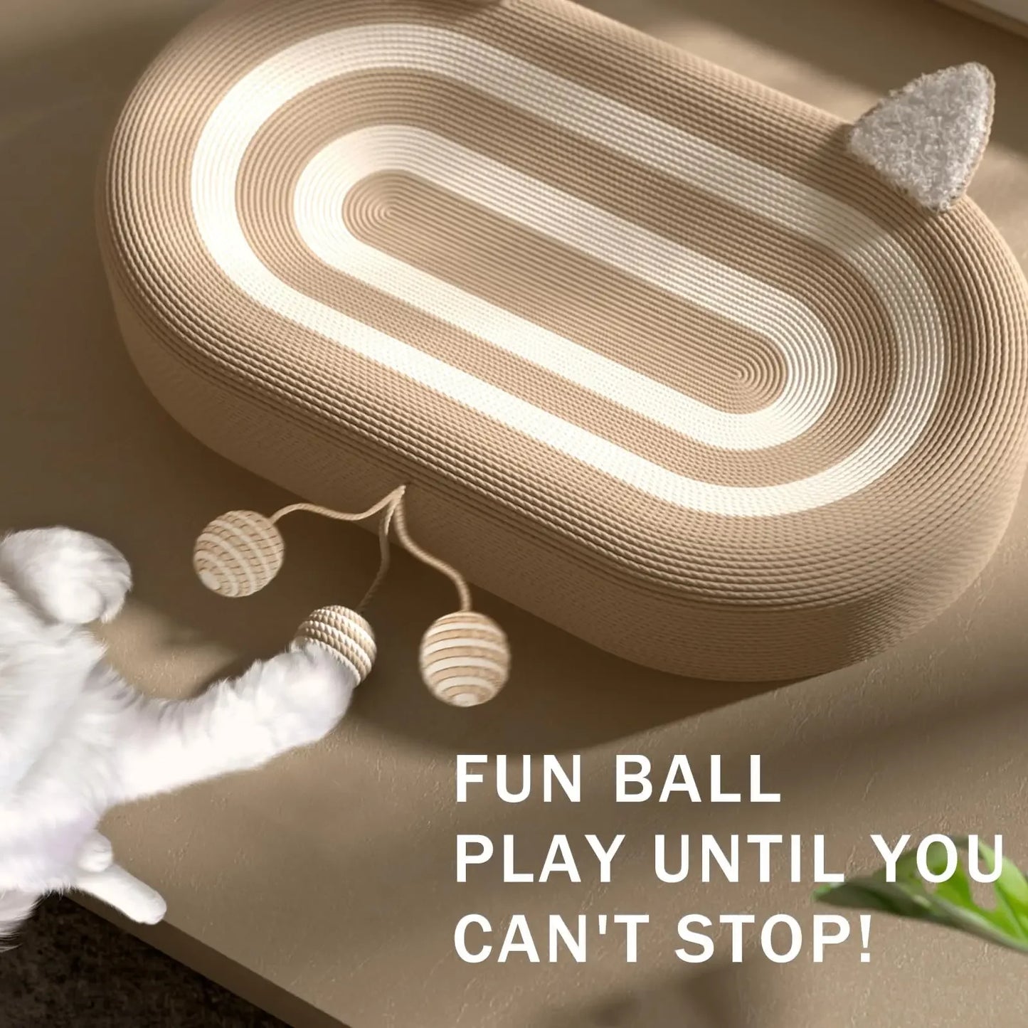 Cat Scratching Nest, Household Multifunctional Sisal Cat Scratching Board Sofa Bed Dual-purpose Scratch-resistant Large Cat Bed