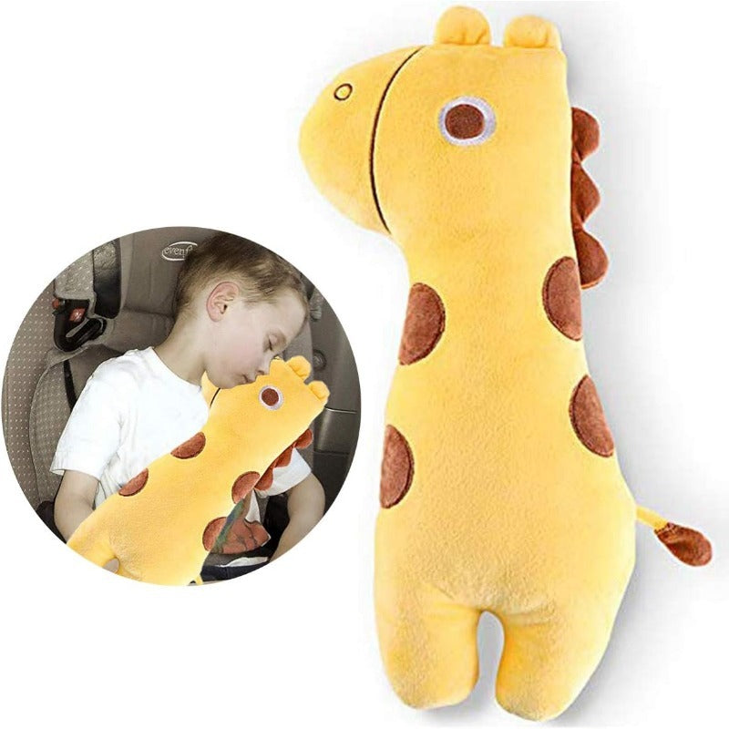 Seat Belt Pillow for Kids,Dinosaur Car Pillow for Kids,Toddler Seat Belt Cushion Seatbelt Cover for Girl Boy Baby Car Stroller