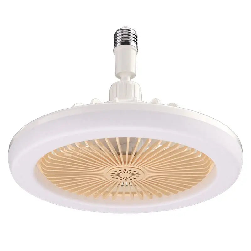 [B25B!】 Ceiling Fan With Remote Control And Light 30W LED Lamp Fan Smart Silent Ceiling Fan E27 Converter Base